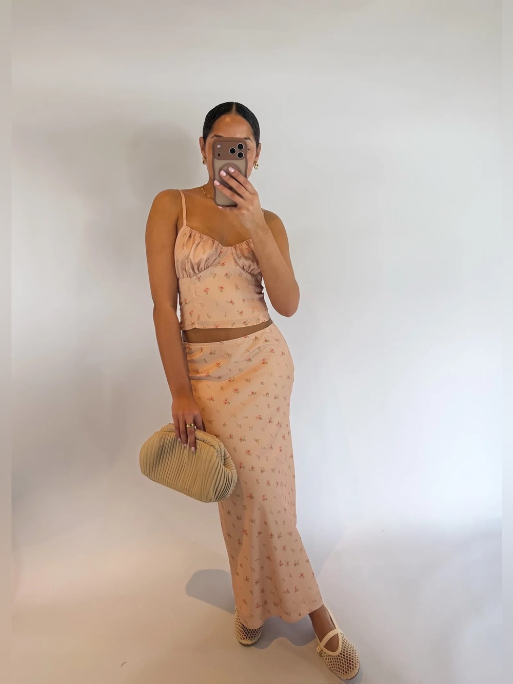 Gia midi skirt